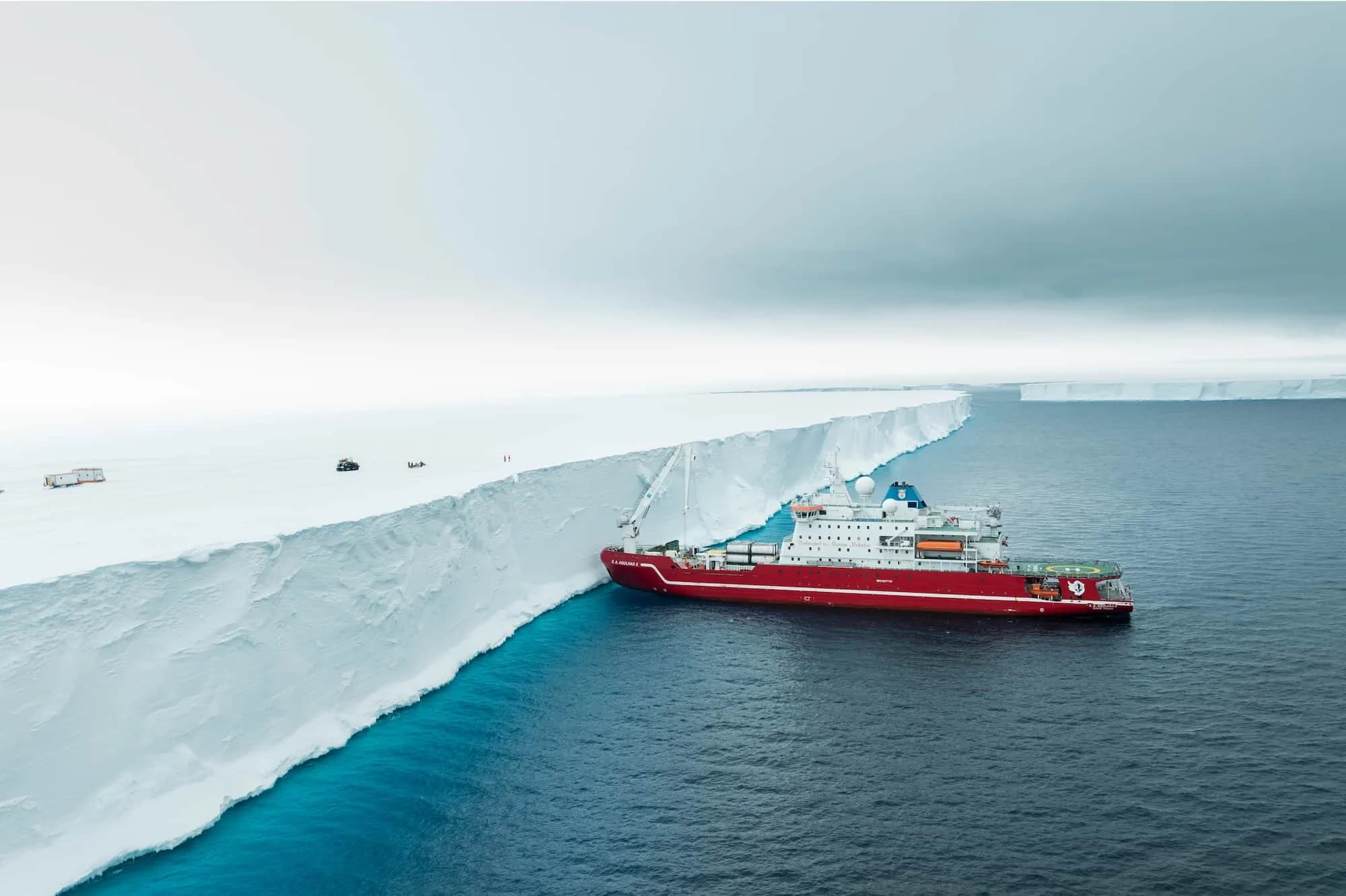 Ice Shelf Coast landscape