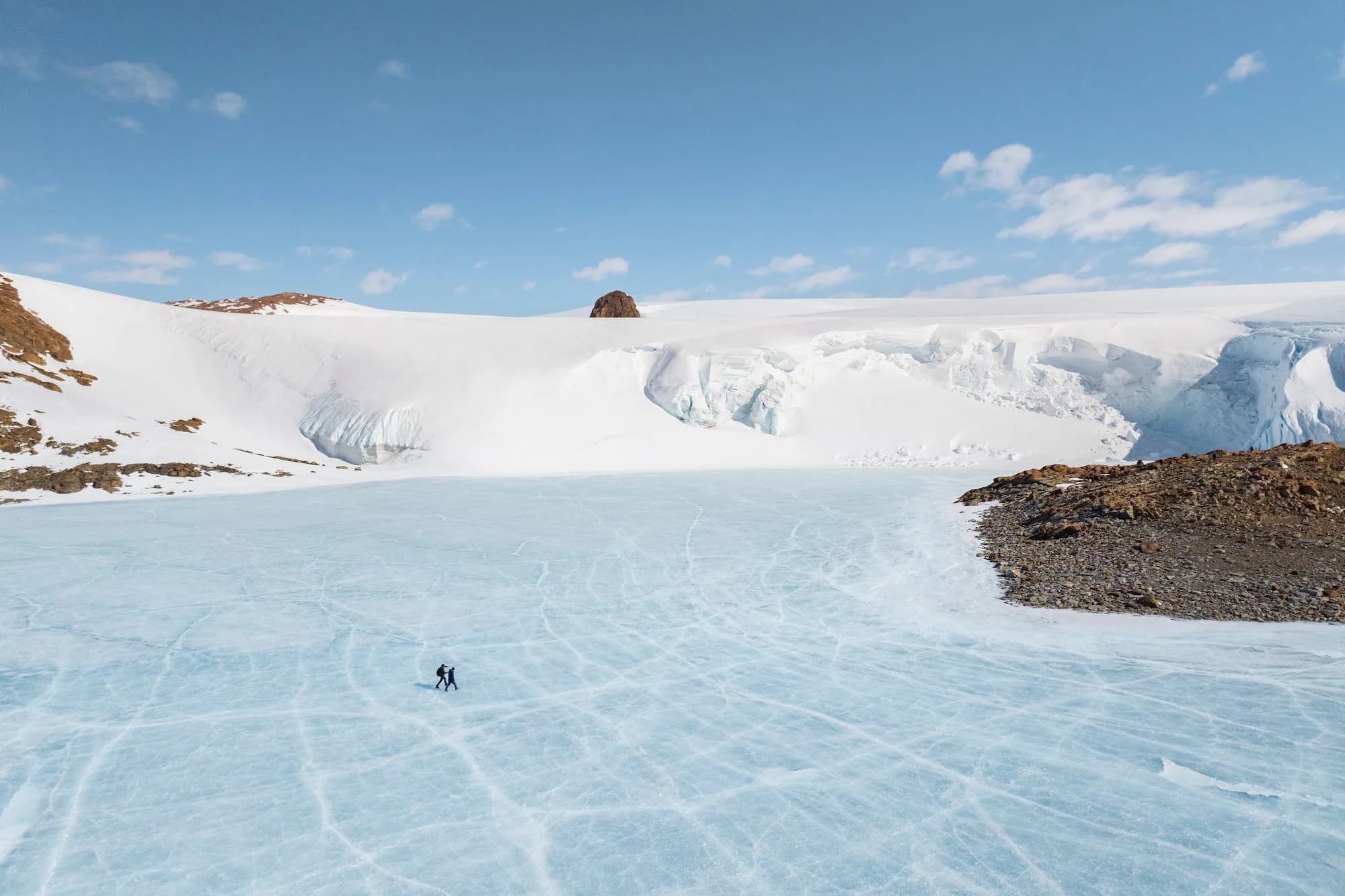 The Rock Oasis in Antarctica