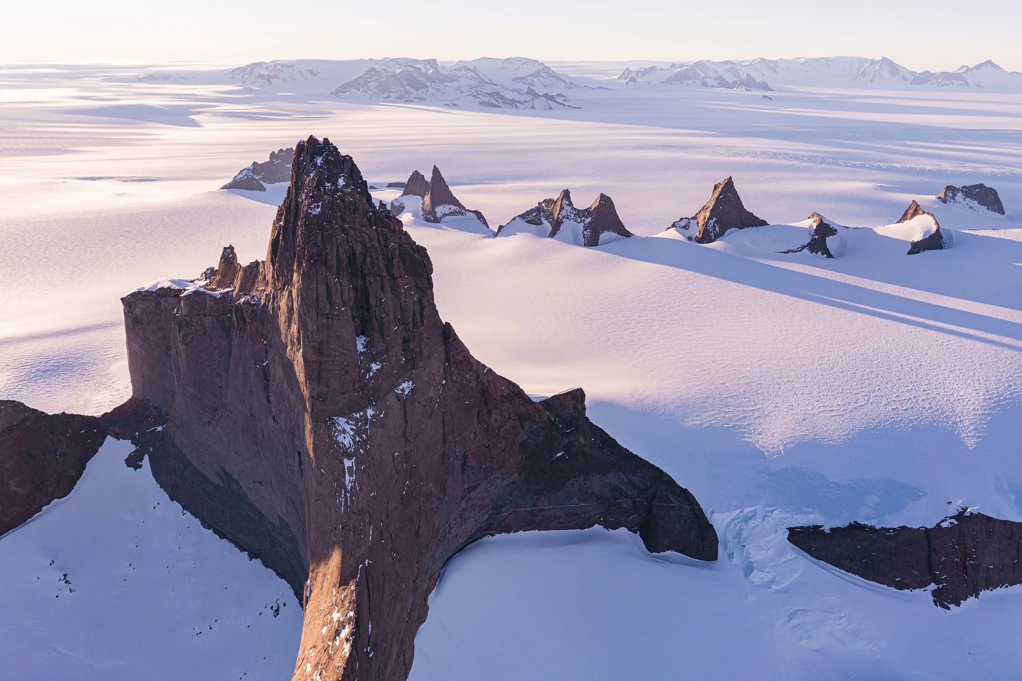 The Mountains in Antarctica